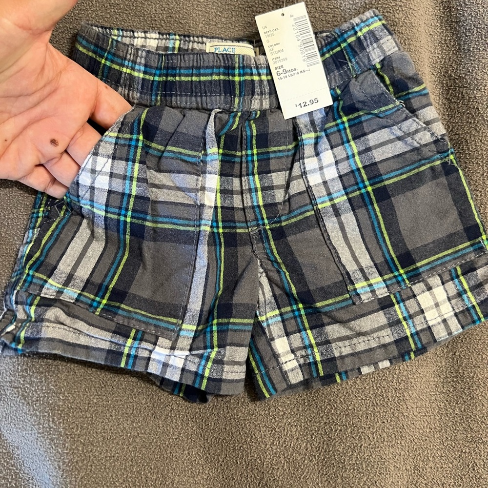 Infant Boys Shorts NWT Sz 6-9M - Picture 4 of 7
